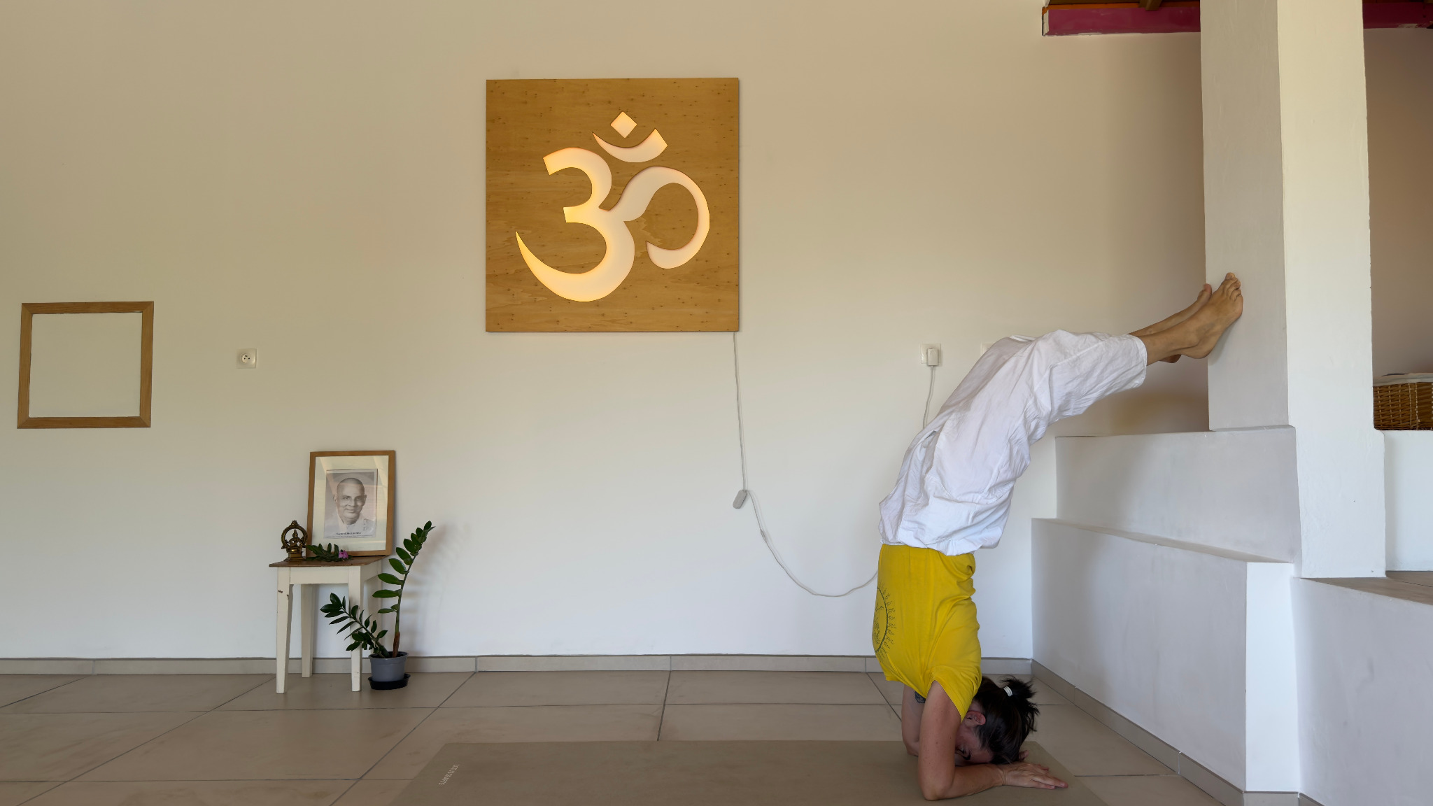 Vrischikasana (scorpion)